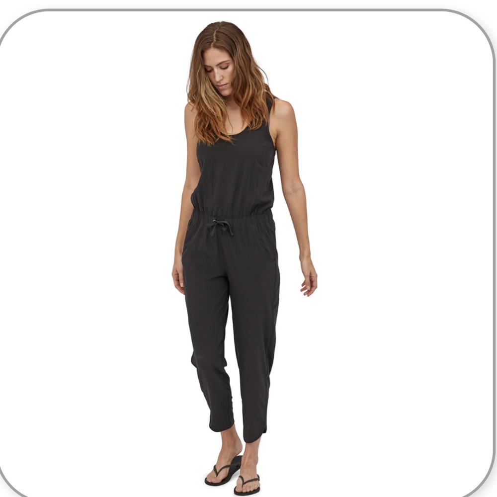Patagonia, Women’s Fleetwith Romper, Size Small, Black
